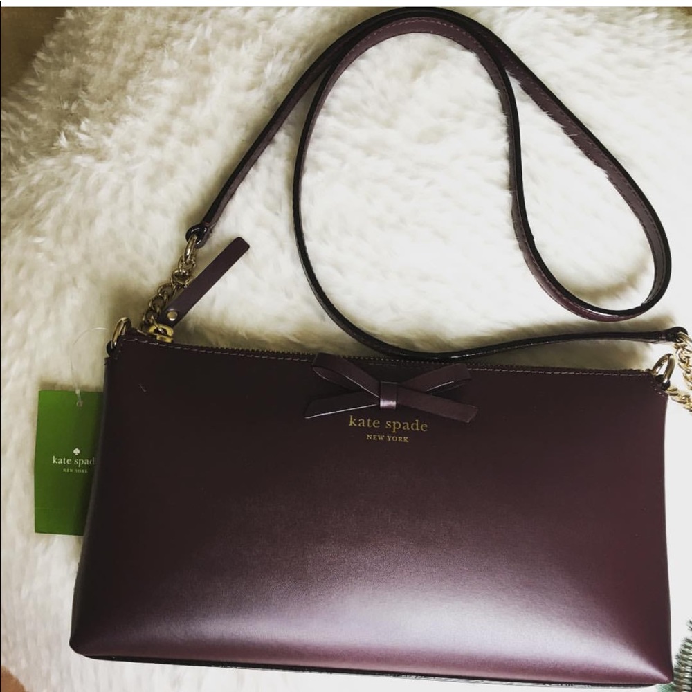 Kate Spade Declan Crossbody in Mahogany
